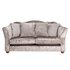 Argos Home Fantasia 3 Seater Velvet Sofa - Truffle
