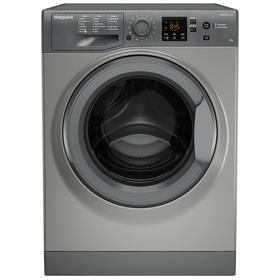 Hotpoint NSWM863CGG 8KG 1600 Spin Washing Machine - Graphite