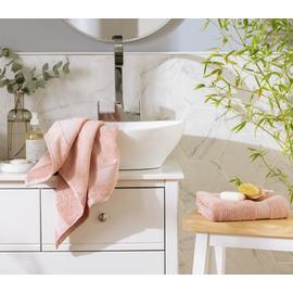 Habitat Hygro Anti Microbial 2 Pack Hand Towel - Blush