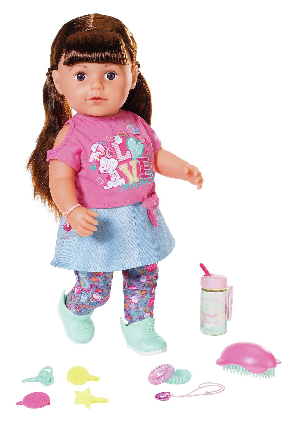 baby born interactive doll argos