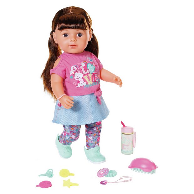 Buy Baby Born Brunette Sister Doll Dolls Argos