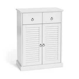 Argos Home Le Marais 2 Door Double Unit Cabinet - White