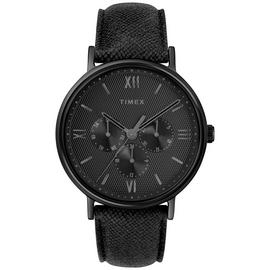 Timex Mens Analogue Classic Quartz Watch with Leather Strap TW2T35200 Best Price and Cheapest