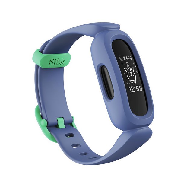 Buy Fitbit Ace 3 Kids Activity Tracker Blue Green Fitness