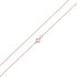Revere 9ct Rose Gold Prince of Wales Pendant NecklaceChain