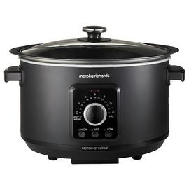 Morphy Richards 3.5L Easy Time Slow Cooker - Black