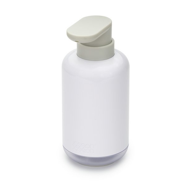 White on sale soap dispenser