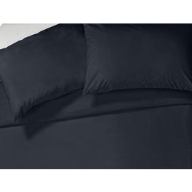 Habitat Pure Cotton 200TC Navy Bedding Set - Kingsize