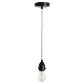 Habitat Pendel Electric Light Fitting Black 1.2M