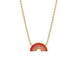 Amelia Grace Rainbow Cubic Zirconia Necklace