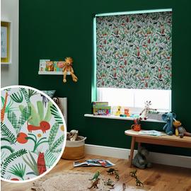 Habitat Kids Blackout Green Roller Blind - 180cm