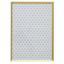 Habitat Kupari Gold Effect Metal Picture Frame - 8x12" - A4