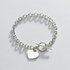 Revere Sterling Silver Classic Heart Locket Bracelet