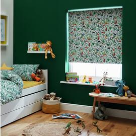 Habitat Kids Blackout Green Roller Blind