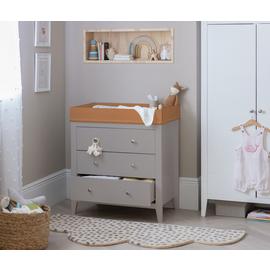 Cuggl Canterbury Nursery Chest Drawer - Grey
