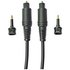 1m Audio Optical Cable - Black