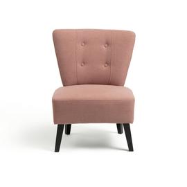 Habitat Delilah Fabric Cocktail Chair - Pink