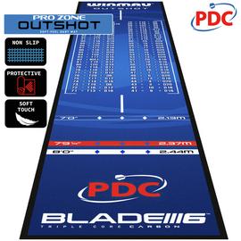 Winmau Dartboard Easy Checkout Outshot Mat