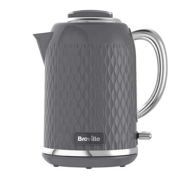 Breville IKT197 Illuminated Stainless Water Rapid Boil Steel Jug Kettle  Grey