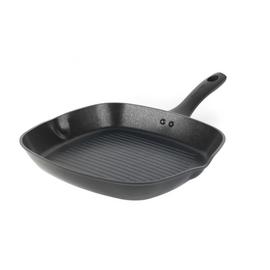 Salter Geo Hex 28cm Non Stick Aluminum Griddle Pan - Black