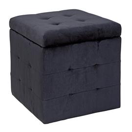 Argos Home Small Velvet Ottoman