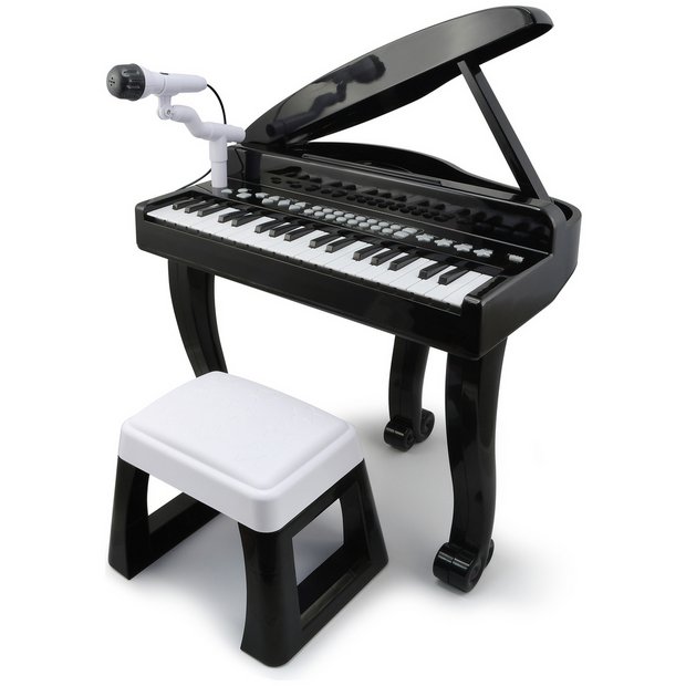 Toys r us piano 2024 with microphone