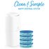 Angelcare Nappy Bin and 4 Refill Cassettes