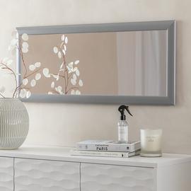 Argos Home Framed Mirror - Grey