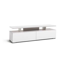 Habitat Floating Top TV Unit - White