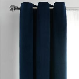 Habitat Cord Lined Eyelet Curtains