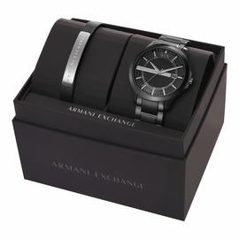 Armani Exchange Men's Stainless Steel Bracelet Watch Set