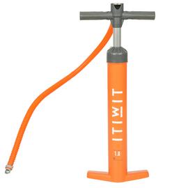 Decathlon Double-Action 20 Psi High-Pressure Pump - Orange