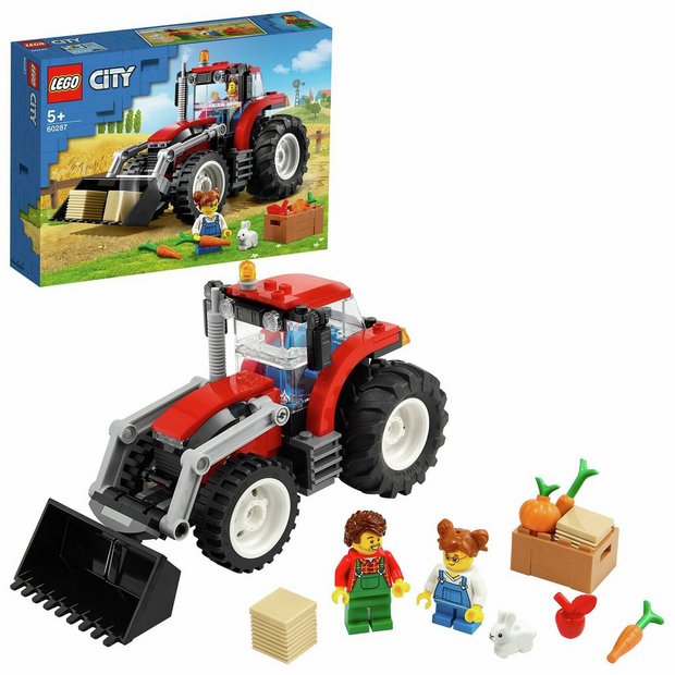 Lego city best sale tractor trailer