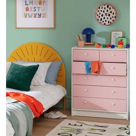 Argos Home Kids Malibu 6 Drawer Chest