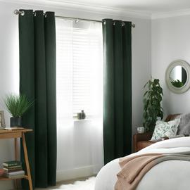 Habitat Cord Lined Eyelet Curtains