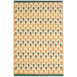 Habitat Octo Geometric Pink Cotton Flatweave Rug - 120x180cm