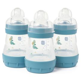MAM Easy Start Anti-Colic 160ml Baby Bottles 3 Pack Blue