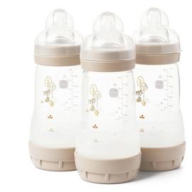 MAM Easy Start Anti-Colic 260ML Baby Bottles 3 Pack White