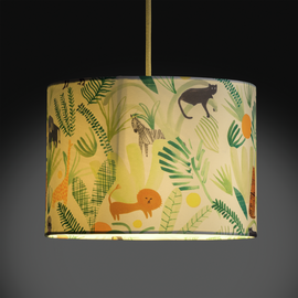 Habitat Kids Into the Wild Jungle Lampshade - 25cm