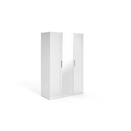 Habitat Munich Panelled 3 Door Mirror Wardrobe