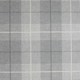 Arthouse Country Tartan Heavy Weight Vinyl Grey Wallpaper