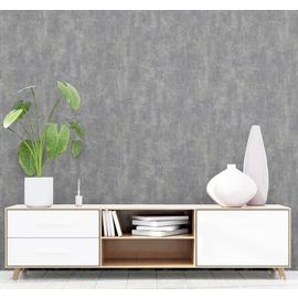 Arthouse Stone Texture Charcoal Grey Wallpaper