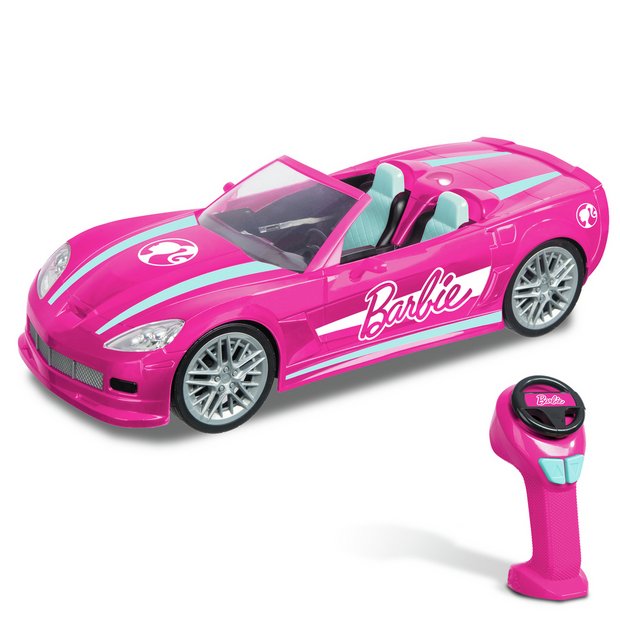 Buy Barbie Remote Controlled Convertible Dream Car Remote