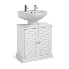 Argos Home Le Marais Louvered Under Sink Unit - White