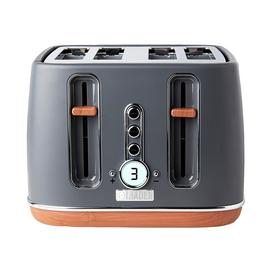 Haden 201317 Dorchester 4 Slice Toaster - Grey