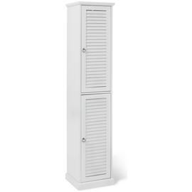 Argos Home Le Marais Louvered Tallboy - White