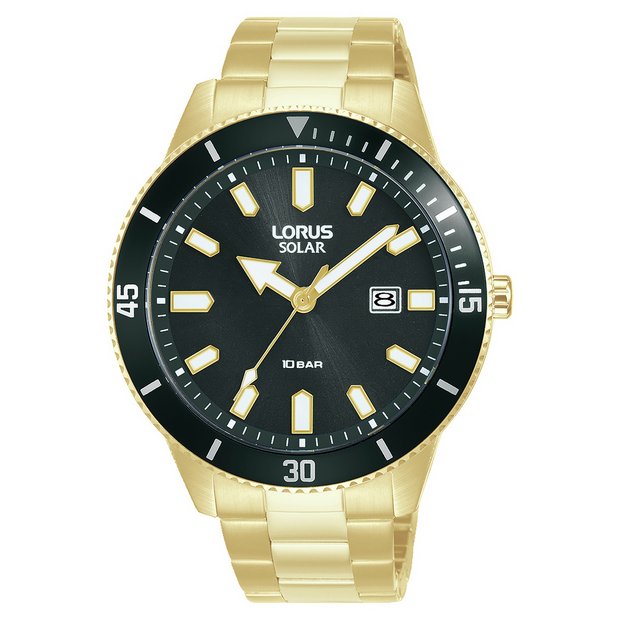 Argos mens gold clearance watches