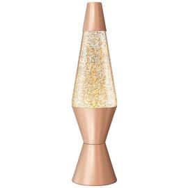 Lava 14.5in Glitter Lamp - Rose Gold