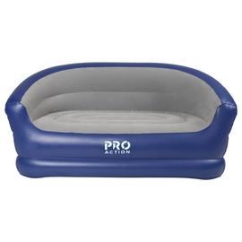 ProAction Flocked Double Inflatable Camping Sofa