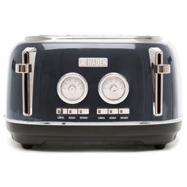 Haden 203610 Jersey 4 Slice Toaster - Blue